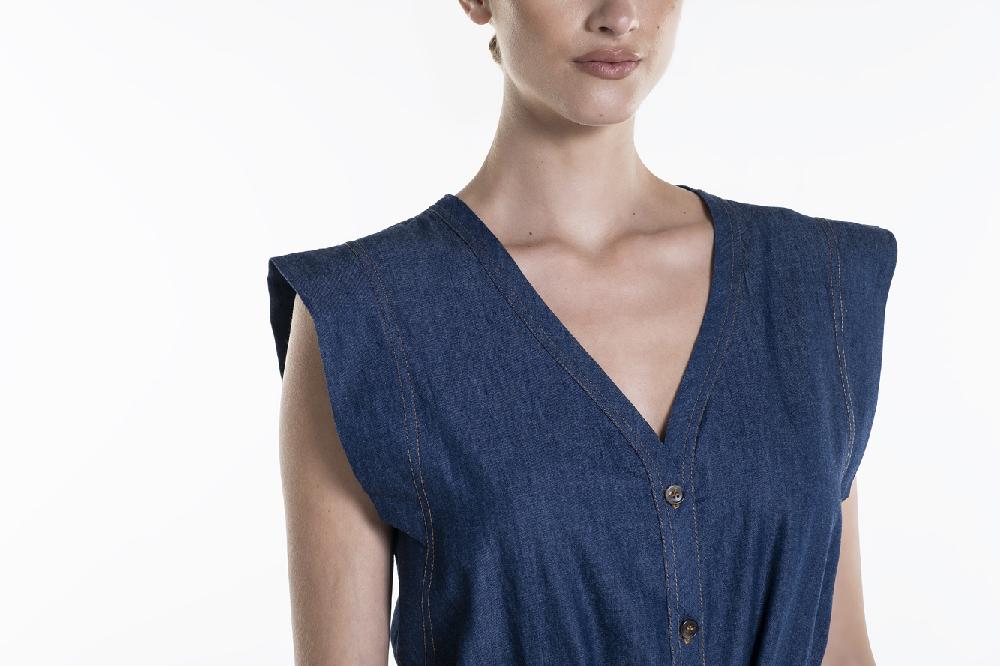 Verdiani Chemisier Denim Soddisfazione Garantita