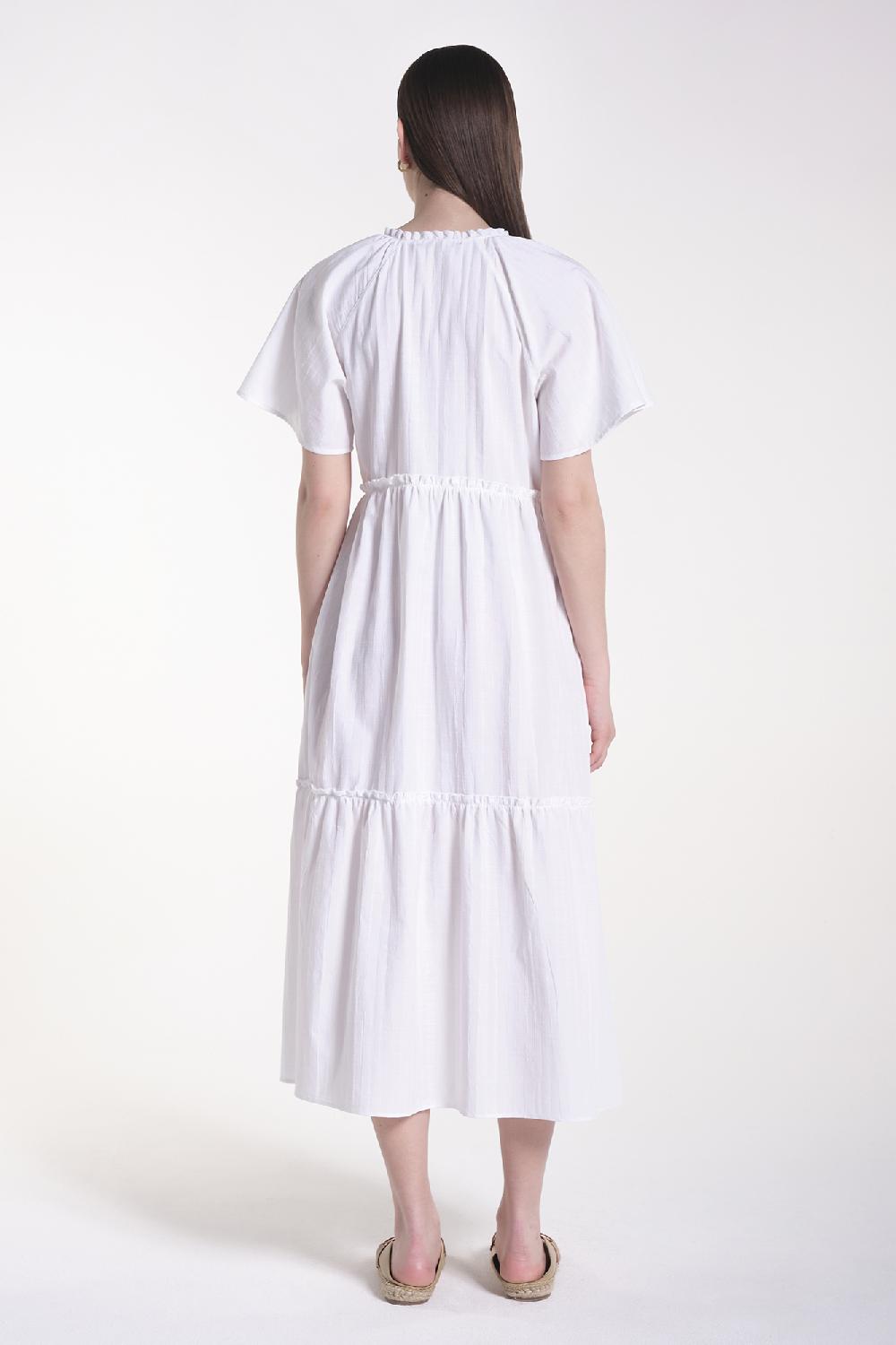 Verdiani Abito Cotone Jacquard Negozio