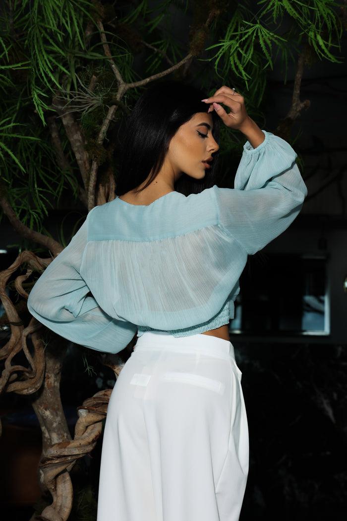 Veronica Iorio Blusa Intreccio Spedizione Gratuita