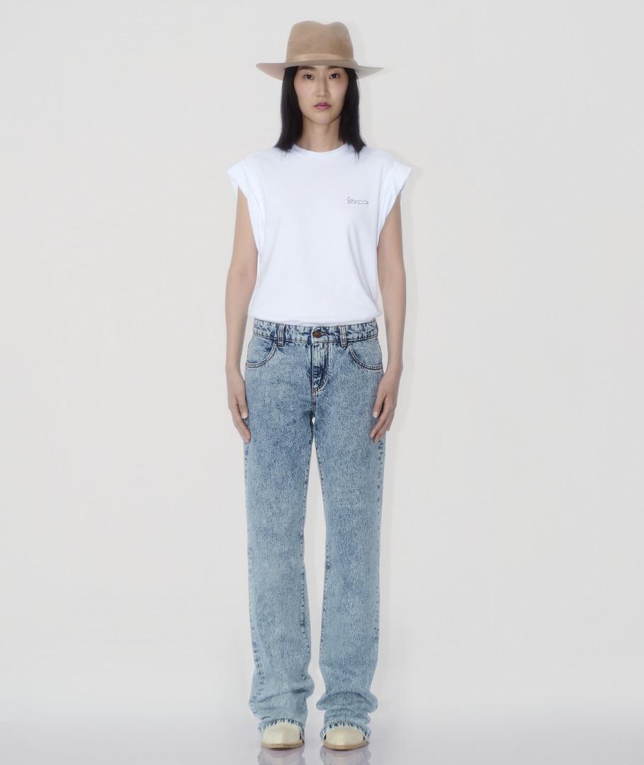 Vespa Denim bootcut slim fit In Vendita
