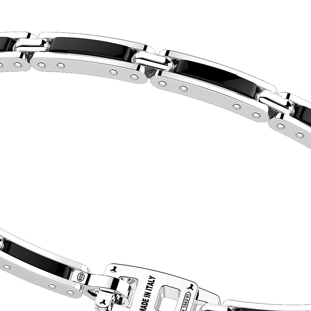 Zancan Bracciale Zancan in argento e ceramica Outlet