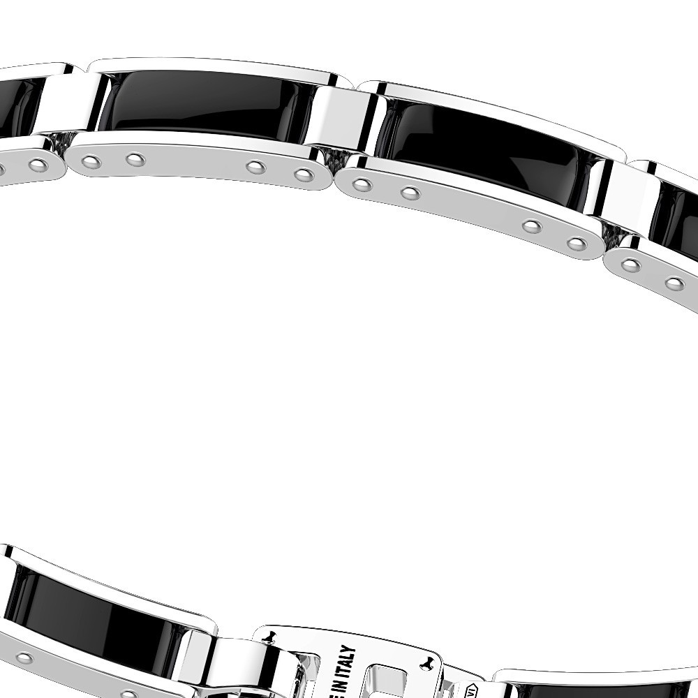 Zancan Bracciale Zancan in argento e ceramica In Vendita