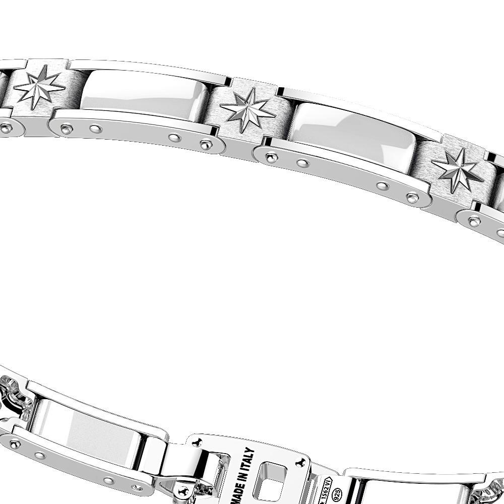 Zancan Bracciale Zancan in argento e ceramica con rose dei venti Hotsell