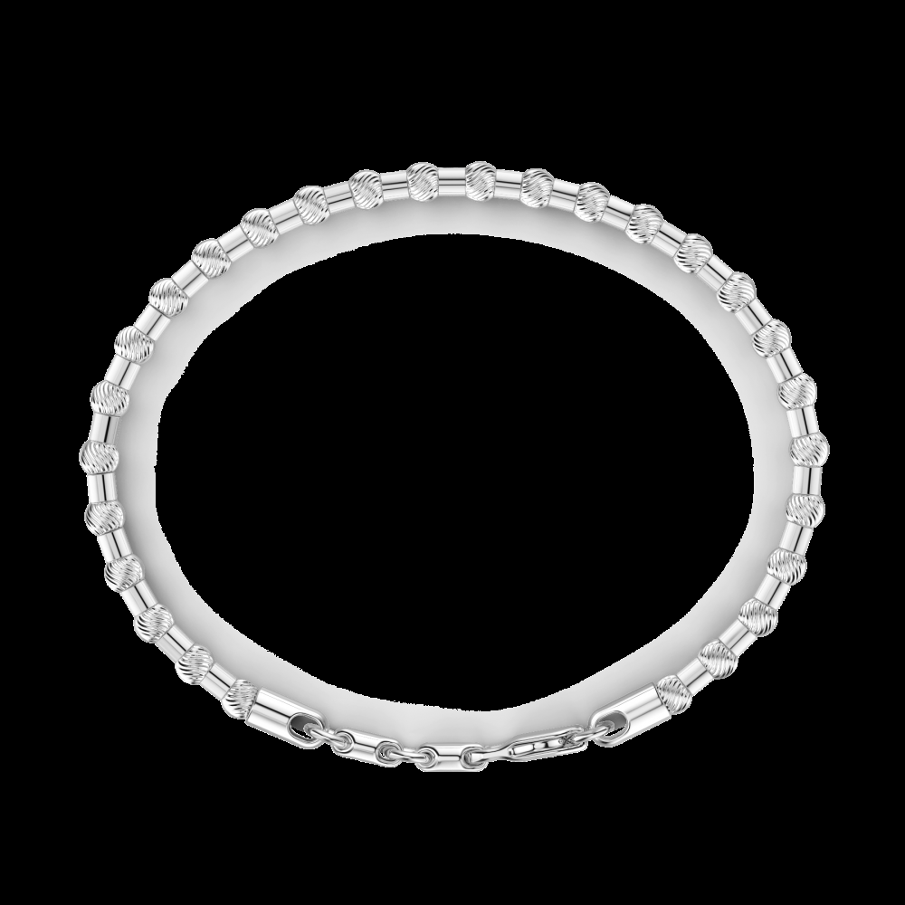 Zancan Bracciale Zancan morbido in argento a sfere Convenienza