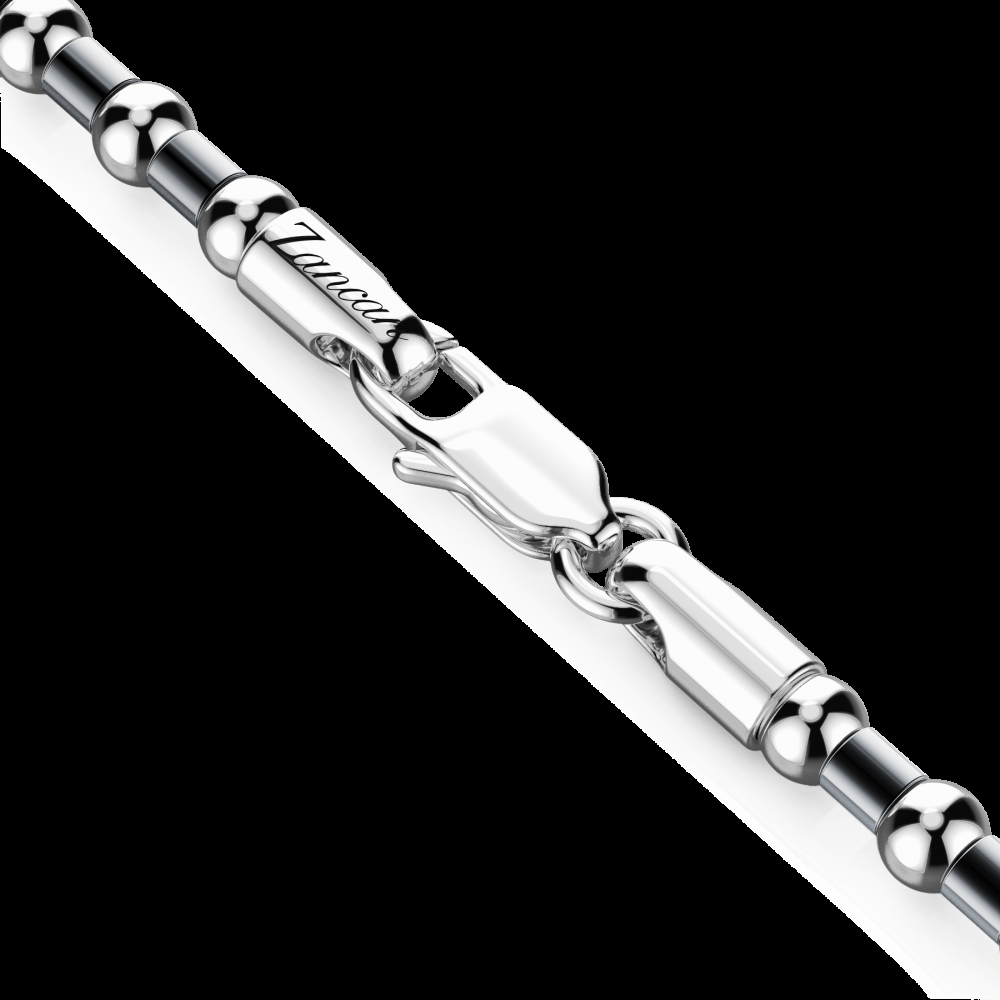 Zancan Collana Zancan morbida in argento a sfere Economico