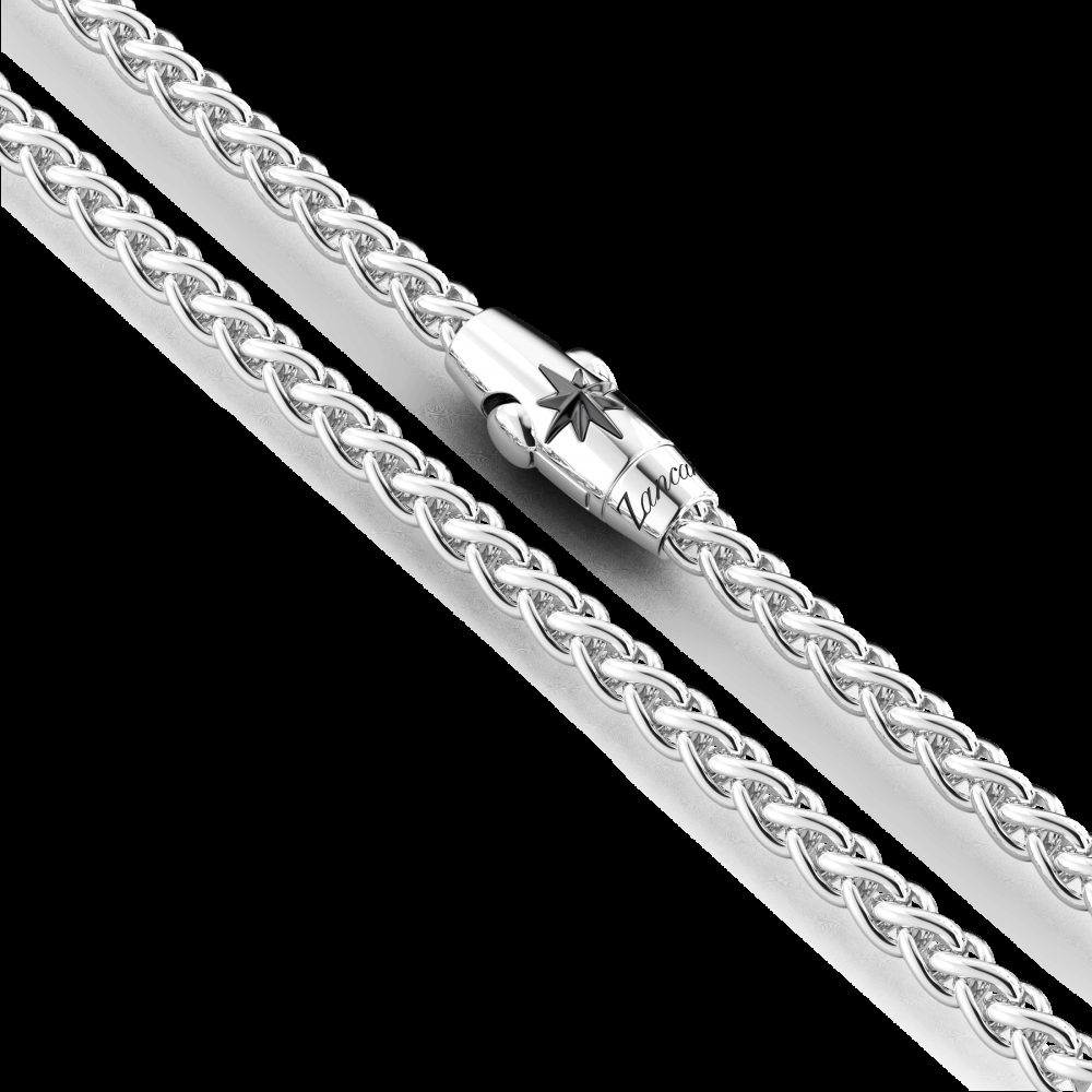 Zancan Collana Zancan in argento a maglia intrecciata Spedizione Gratuita