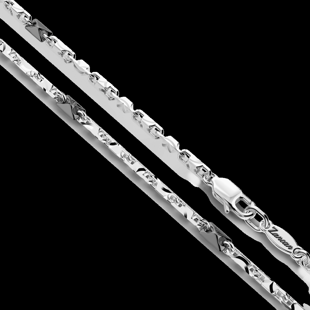 Zancan Collana Zancan in argento con pendente a croce e pietre nere Saldi Di Fabbrica