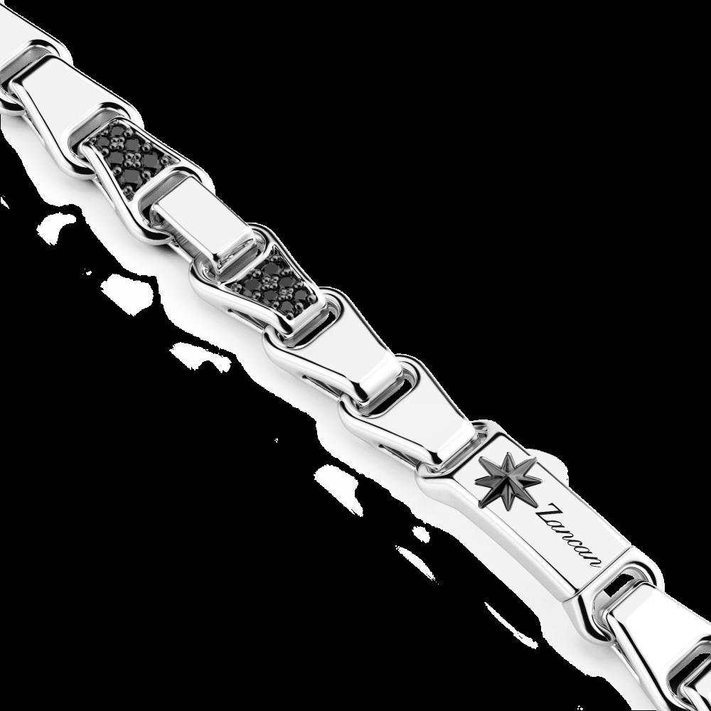 Zancan Collana Zancan solo maglia in argento Nuova