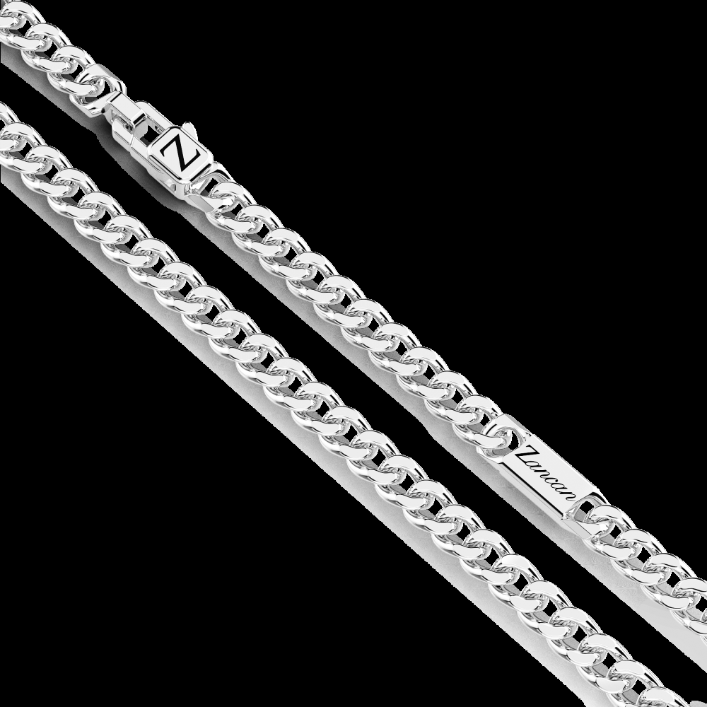 Zancan Collana Zancan in argento con pendente a targa e pietre Vendita