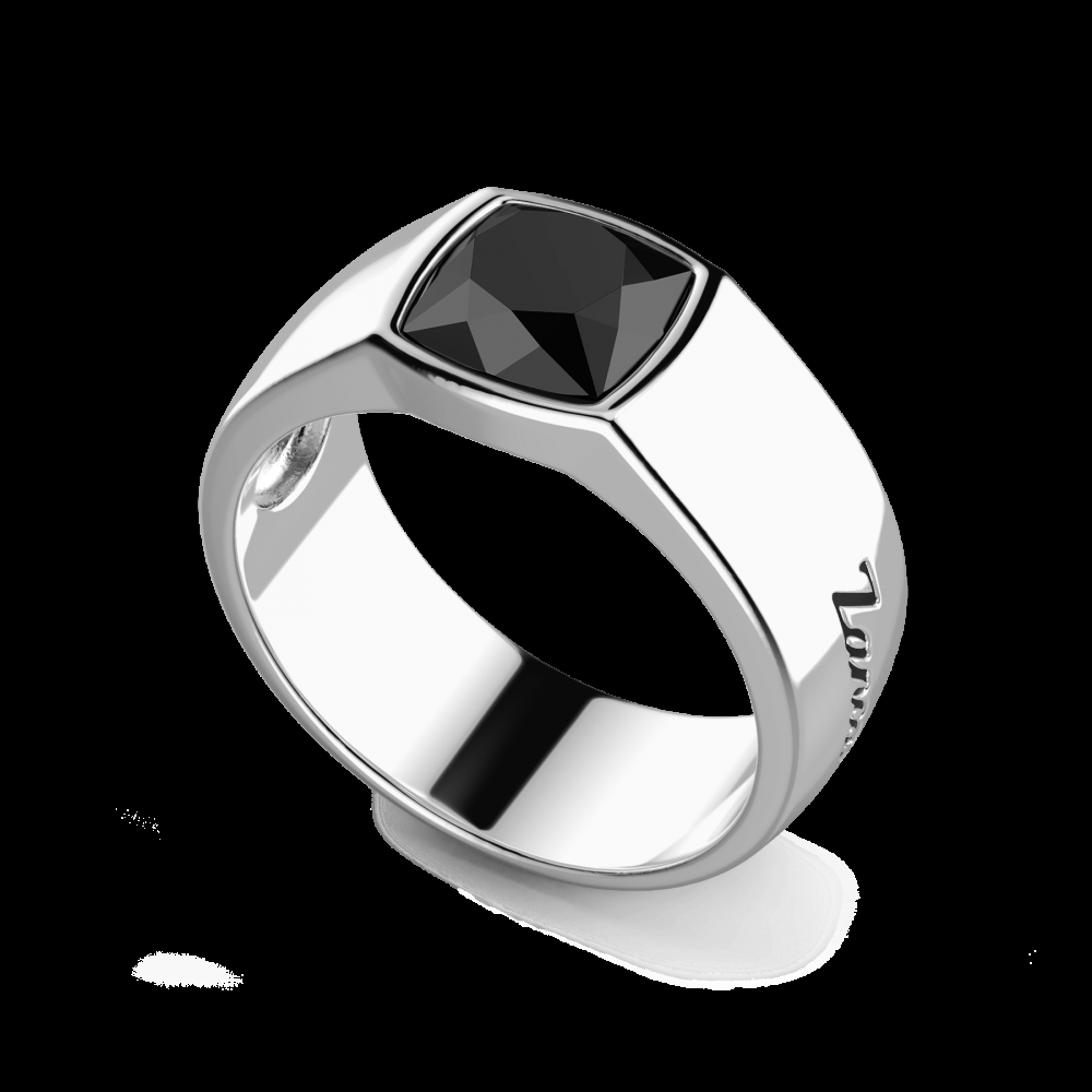 Zancan Anello in argento con pietra onice Negozi Online