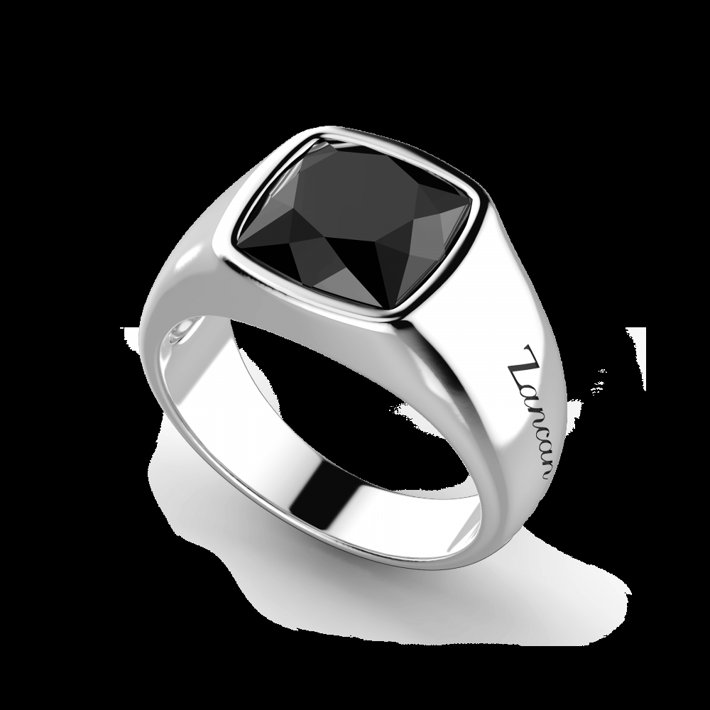 Zancan Anello in argento con onice Shopping Online