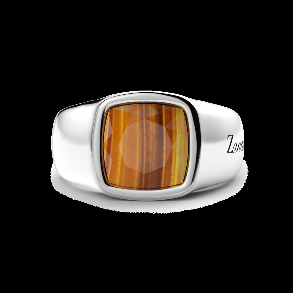 Zancan Anello in argento con occhio di tigre Sottocosto
