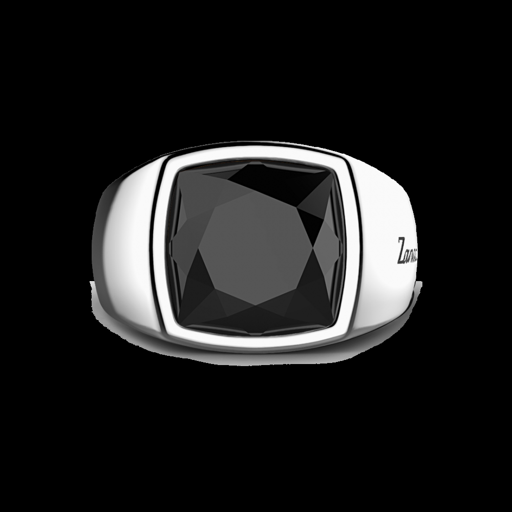 Zancan Anello in argento con grande onice naturale Offerta