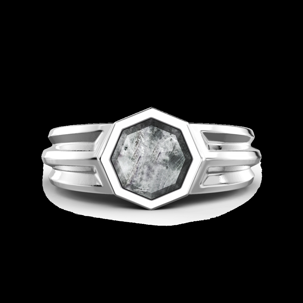 Zancan Anello chevalier Zancan in argento con madreperla Economico
