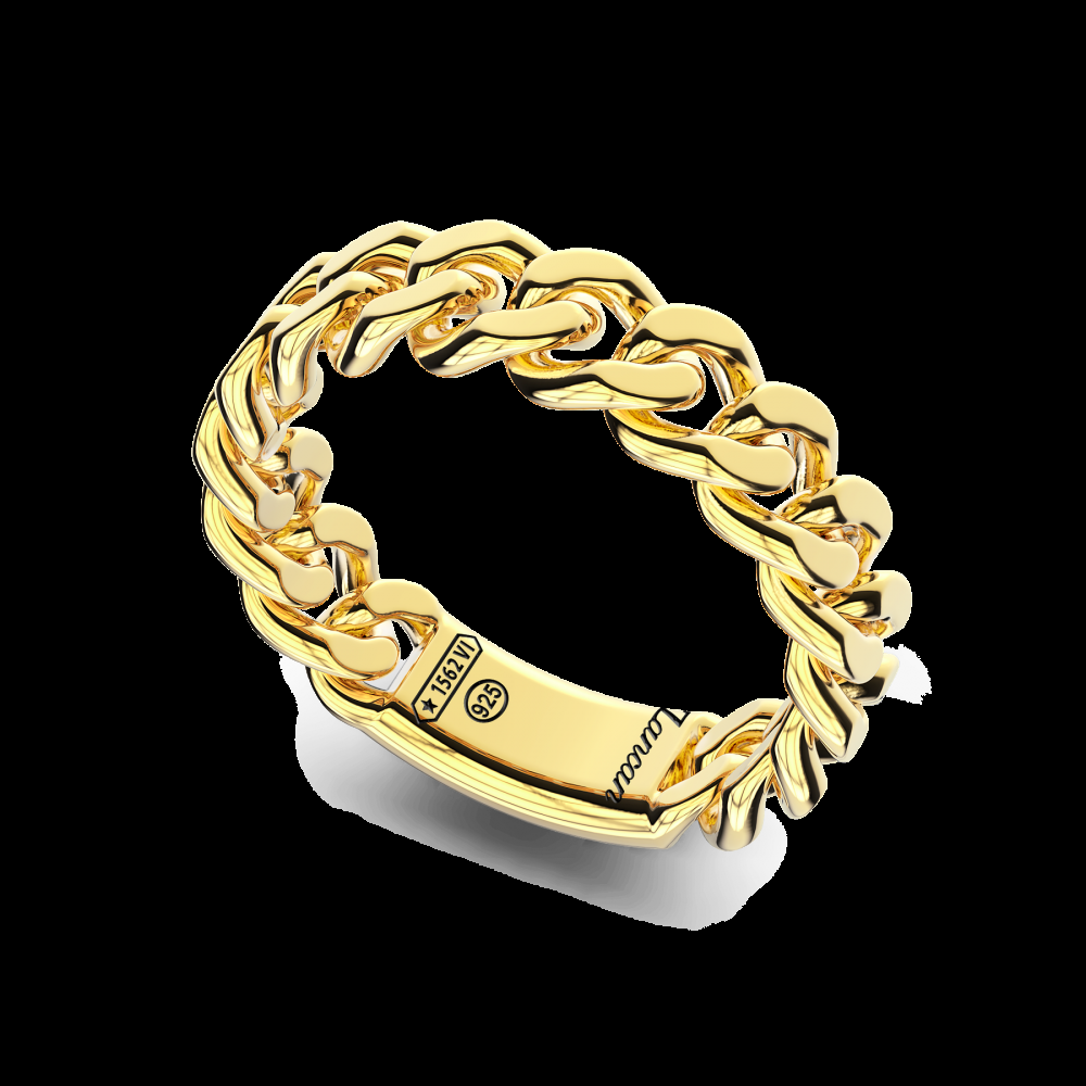 Zancan Anello in argento con groumette Soddisfazione Garantita
