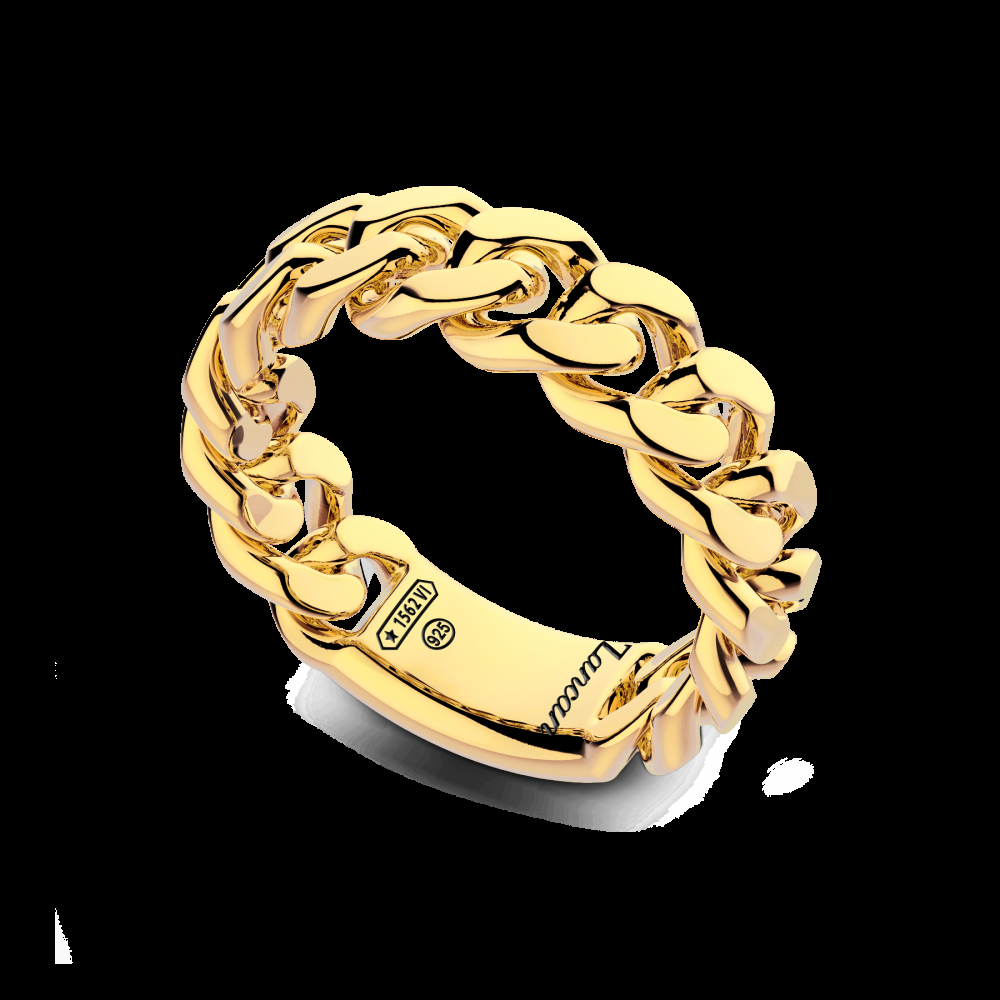 Zancan Anello in argento con groumette Negozi Online