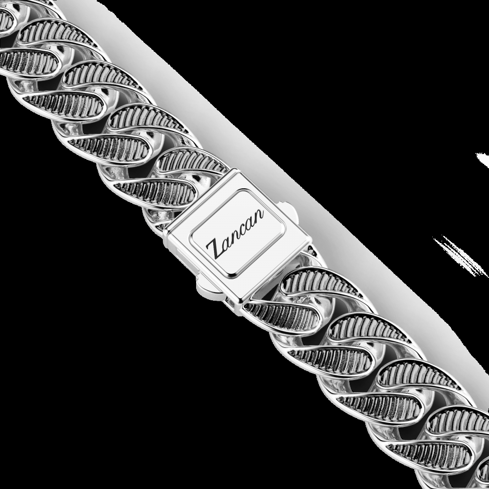 Zancan Collana a grumetta Zancan con finiture striate in colore nero Prezzo Ridotto