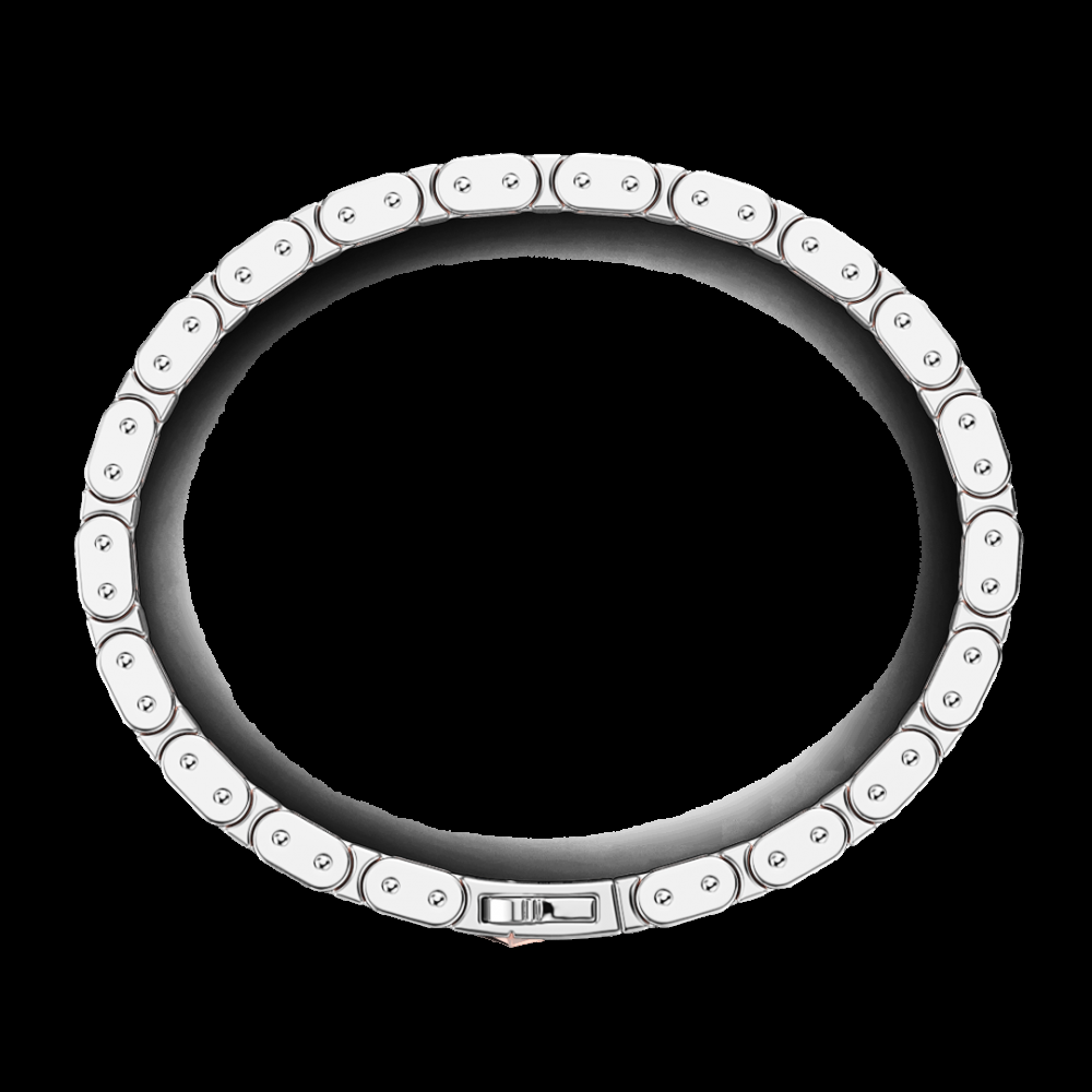 Zancan Bracciale da uomo Zancan in argento e oro rosa Convenienza