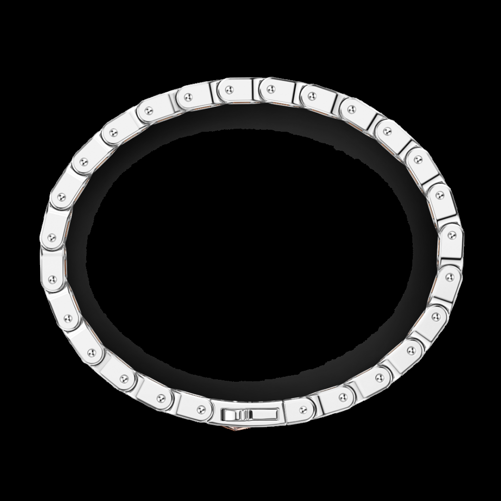 Zancan Bracciale da uomo Zancan in argento e oro rosa Online