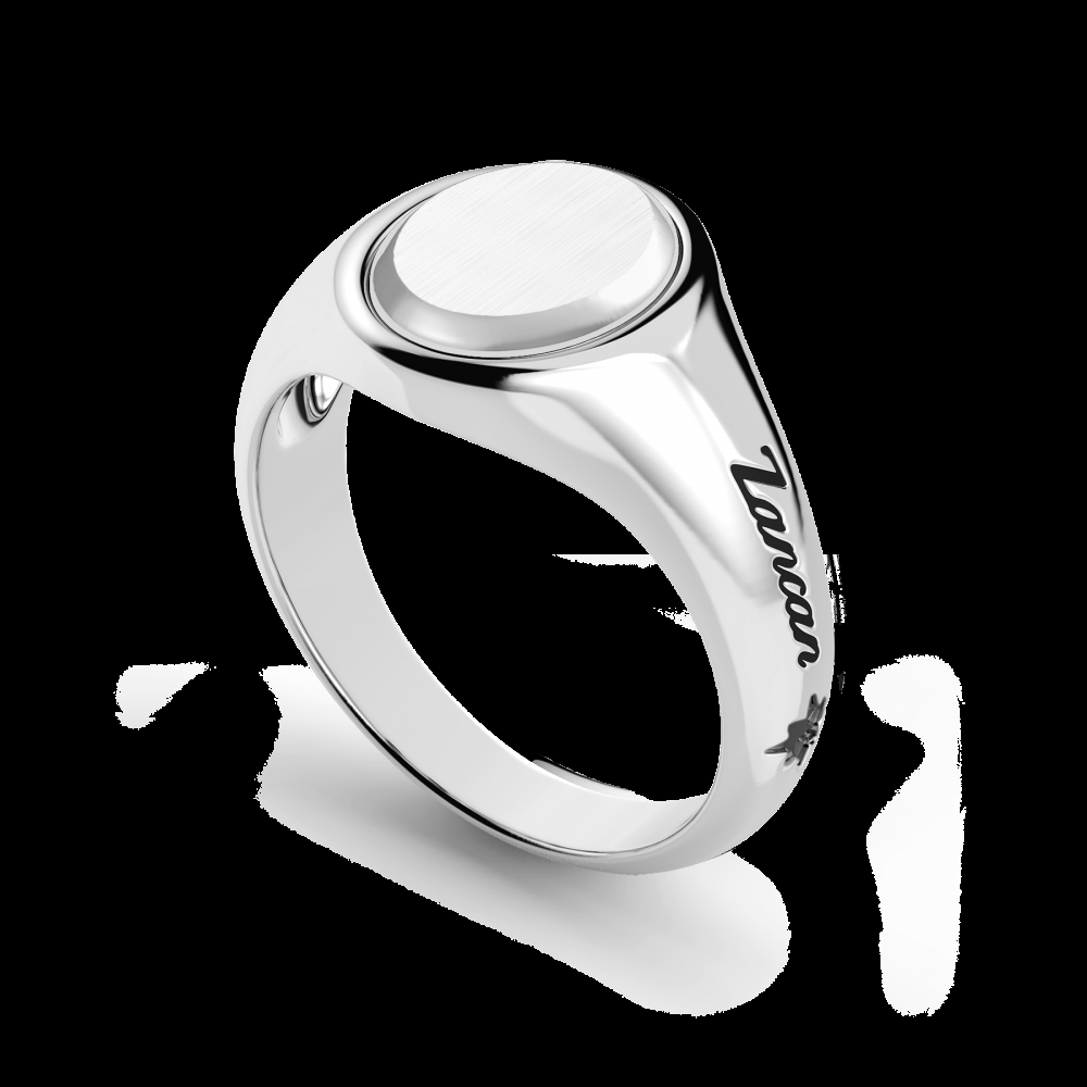 Zancan Anello chavlier Zancan in argento rotondo Outlet