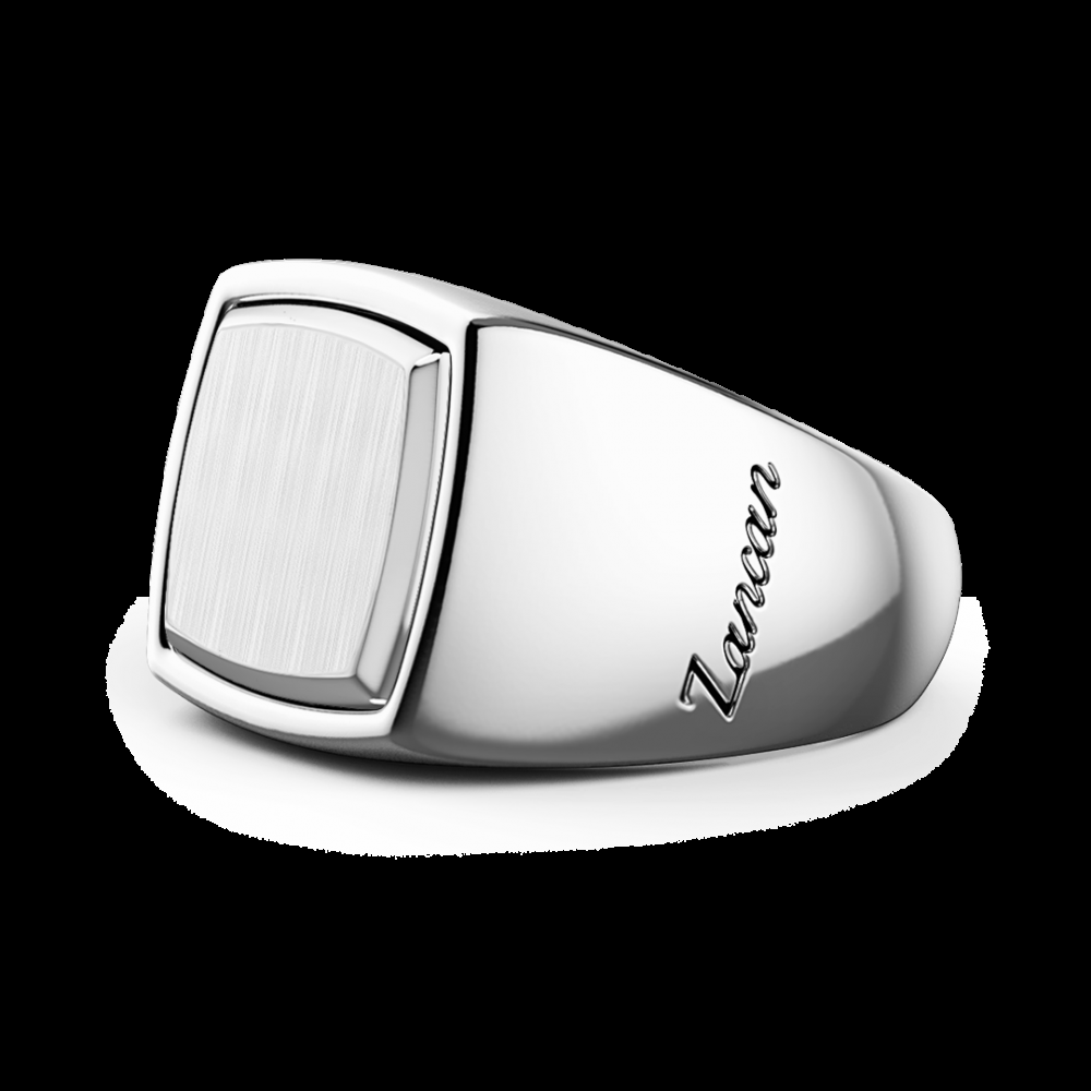 Zancan Anello chavlier Zancan in argento esagonale Vendite Flash