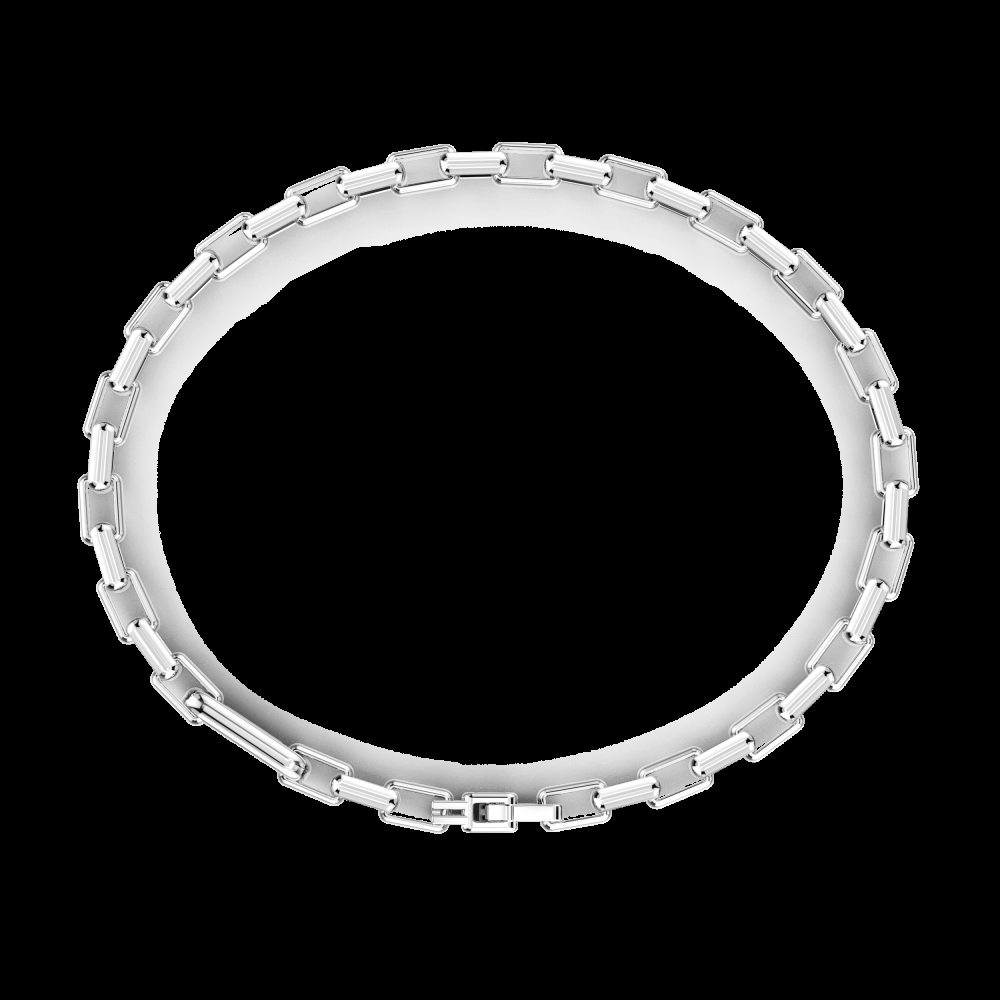 Zancan Bracciale a catena Zancan in argento Presa