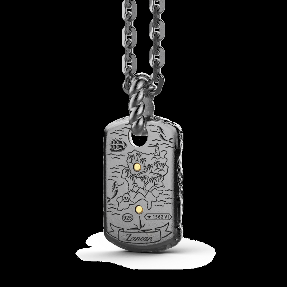 Zancan Collana Zancan in argento brunito con sommozzatore Promozione Limitata
