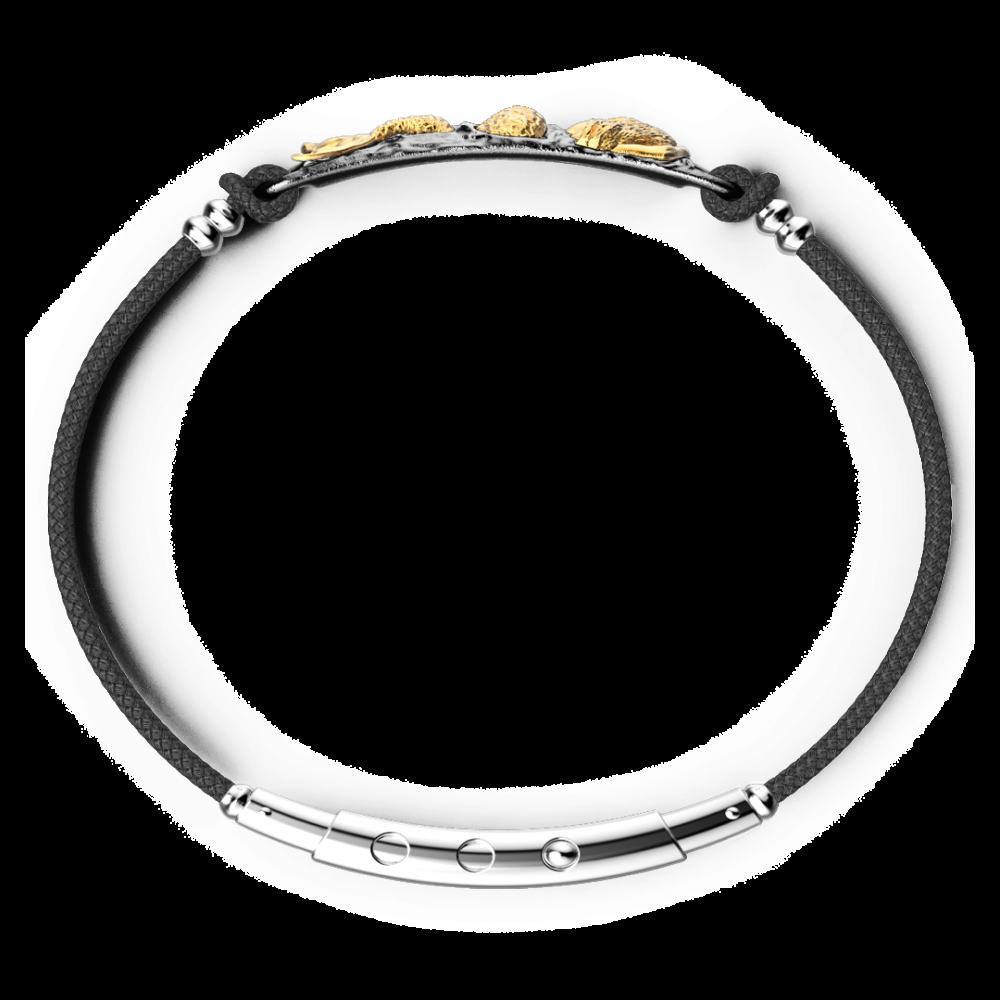 Zancan Bracciale Zancan in argento brunito con Sirena Shopping Online