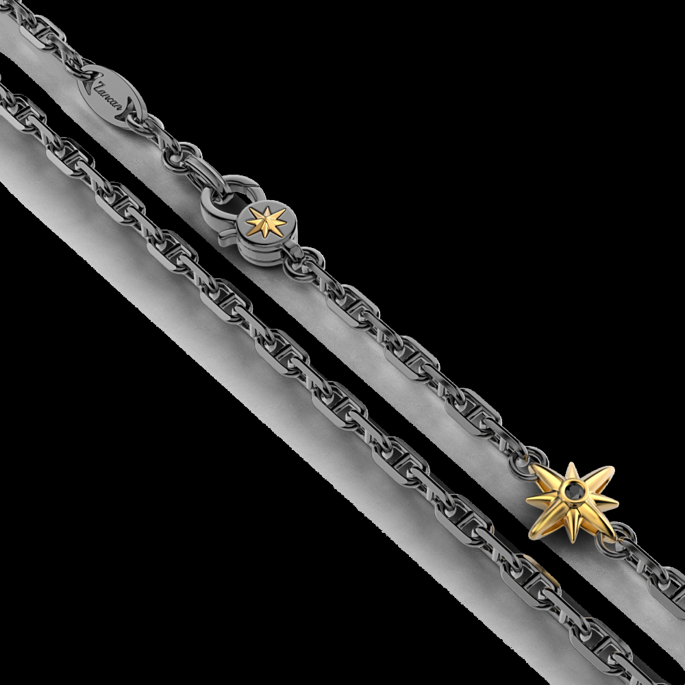 Zancan Collana in argento con rosa dei venti Prezzo Ridotto