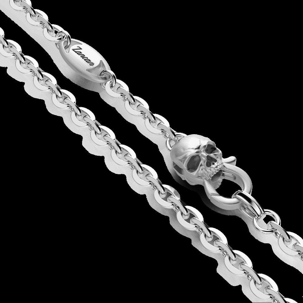 Zancan Collana Zancan in argento con pendente a teschio nativo americano Acquista Ora