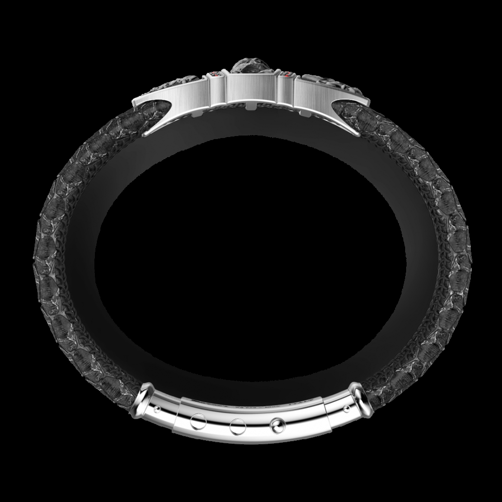 Zancan Bracciale Zancan in pelle di con teschio Shopping Online