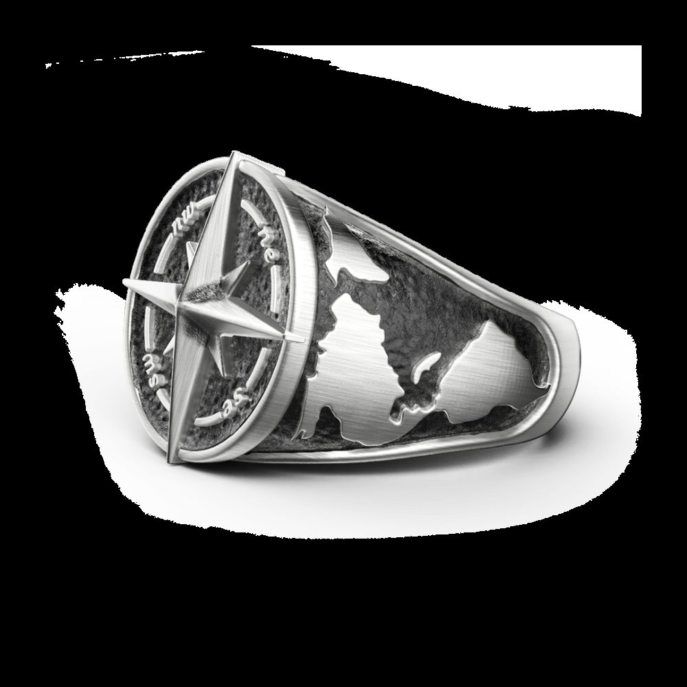 Zancan Anello Zancan in argento con finitura vintage Saldi