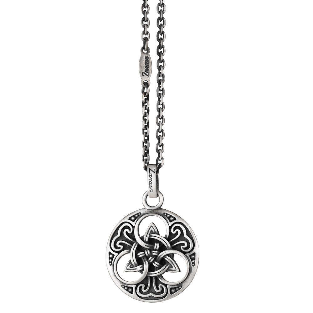 Zancan Collana Zancan in argento con pendente celtico Saldi Di Fabbrica