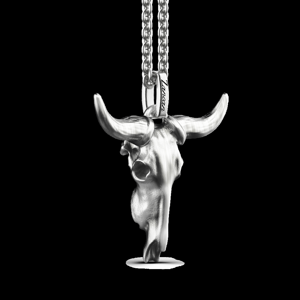 Zancan Collana Zancan in argento con pendente a bufalo I Più Venduti