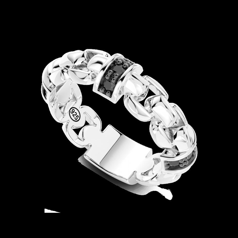 Zancan Anello Zancan in argento con pietre naturali Prezzo Ridotto