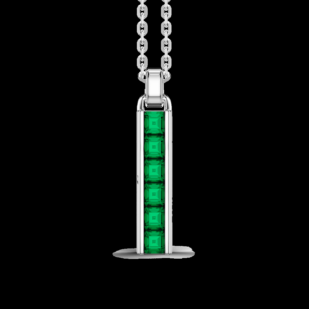 Zancan Collana Zancan in argento con pendente a stick