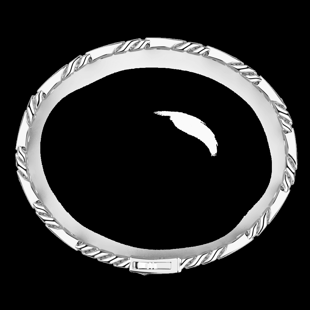 Zancan Bracciale solo maglia Zancan in argento con pietre Offerta