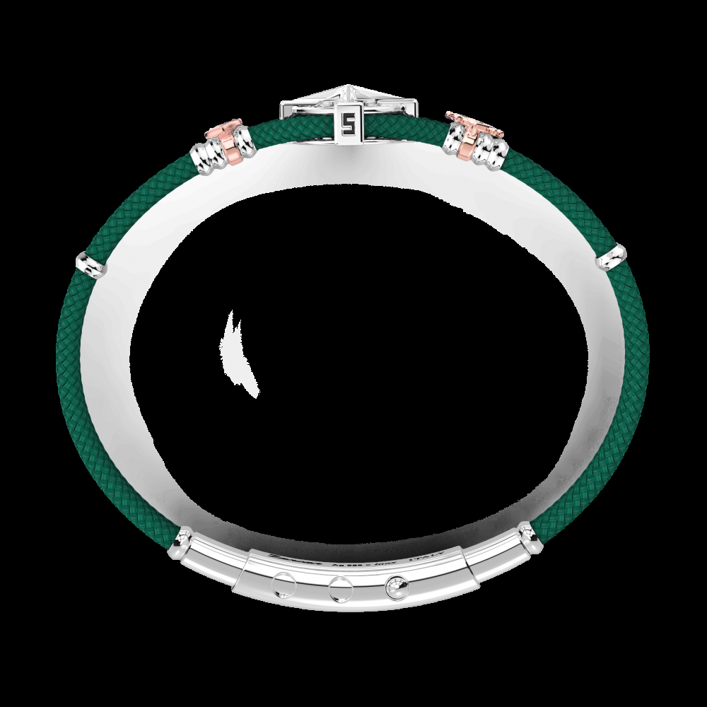 Zancan Bracciale Zancan in kevlar con rosa dei venti Offerte giornaliere