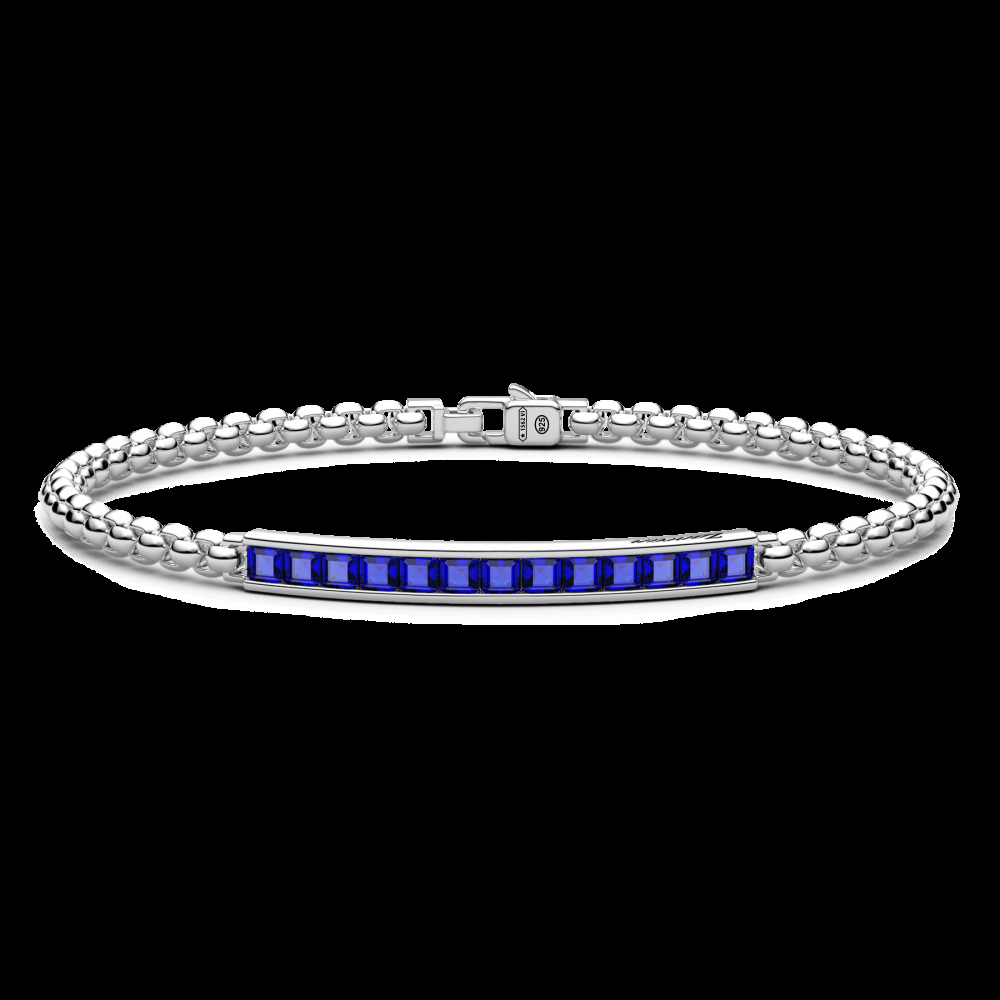 Zancan Bracciale Zancan in argento con pietre naturali