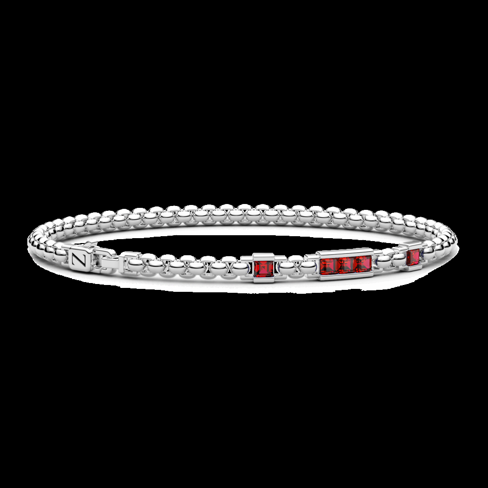 Zancan Bracciale Zancan in argento con pietre naturali