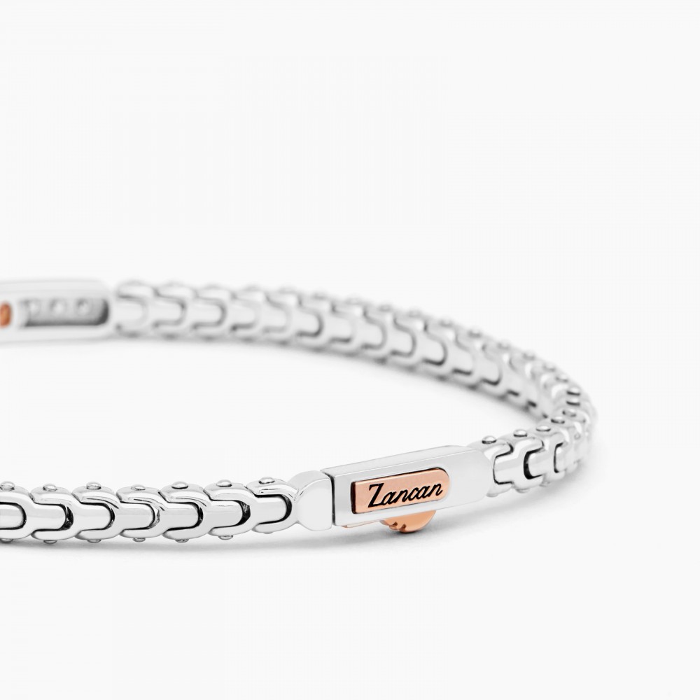 Zancan Bracciale Zancan in oro bianco con diamanti Nuovo