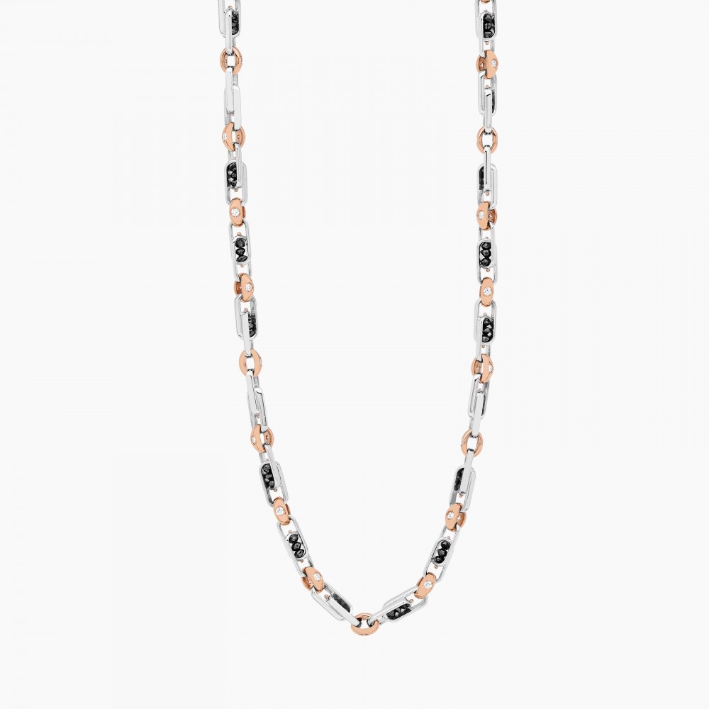 Zancan Collana Zancan in oro bianco con diamanti Qualità