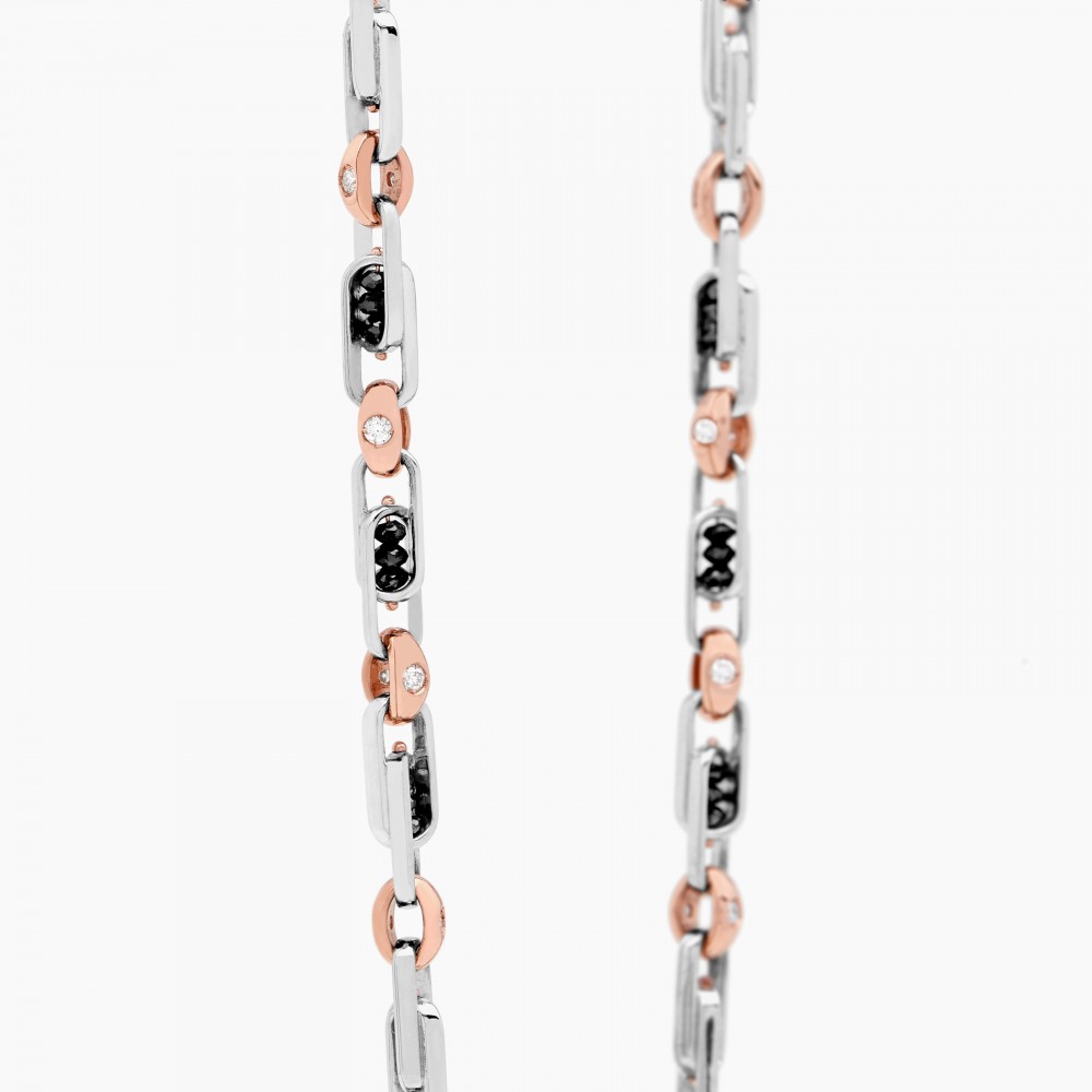 Zancan Collana Zancan in oro bianco con diamanti Qualità