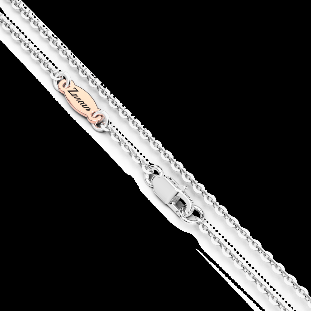 Zancan Collana Zancan in oro con pendente a croce e diamanti Negozio