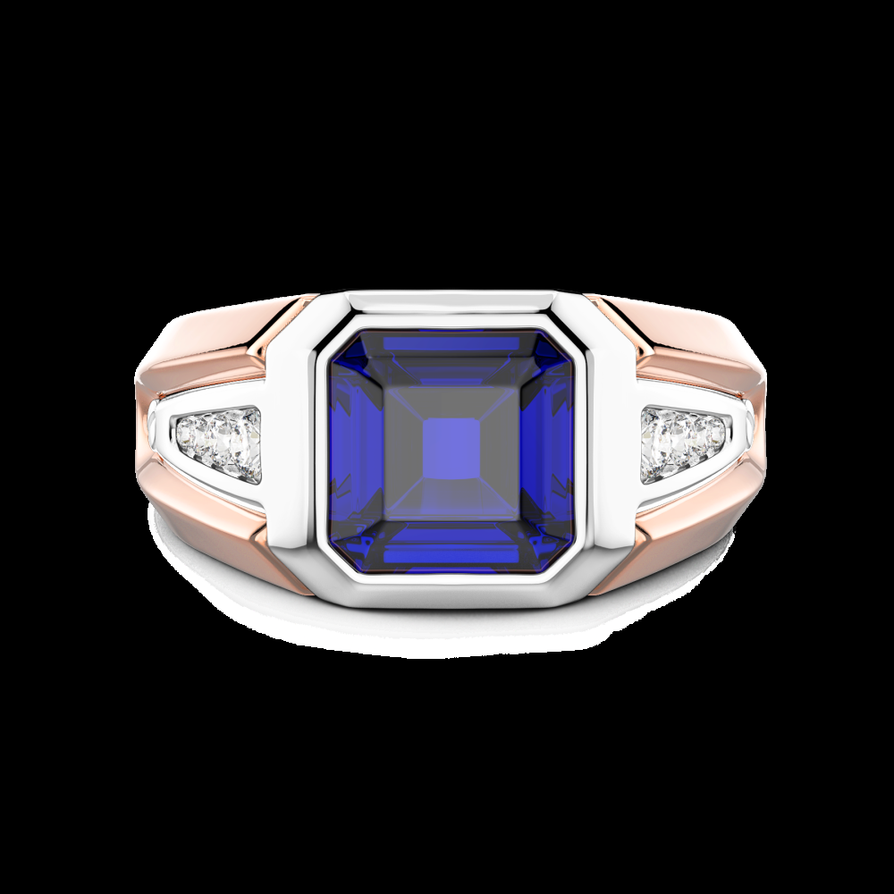 Zancan Anello Zancan in oro 18kt con zaffiro blu Offerta natalizia