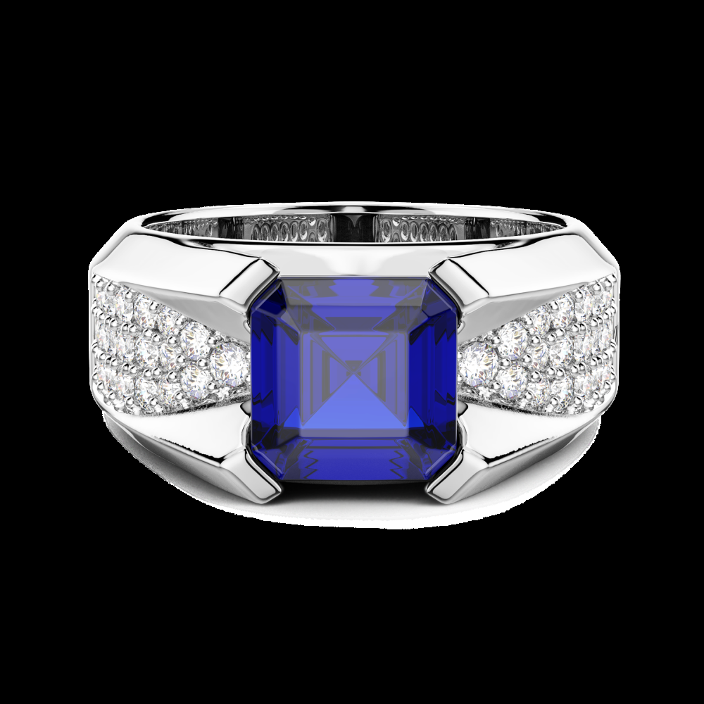 Zancan Anello Zancan in oro 18kt con zaffiro blu