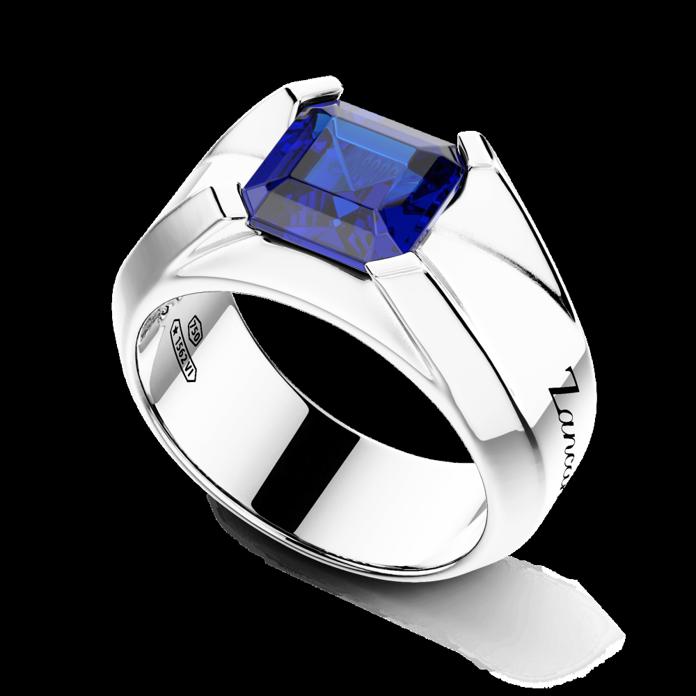 Zancan Anello Zancan in oro 18kt con zaffiro blu Offerta San Valentino