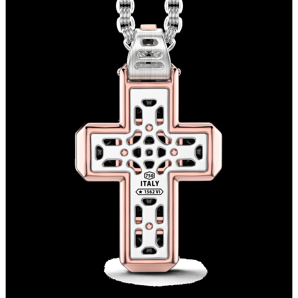 Zancan Collana Zancan in oro 18k con diamanti neri Offerta temporanea