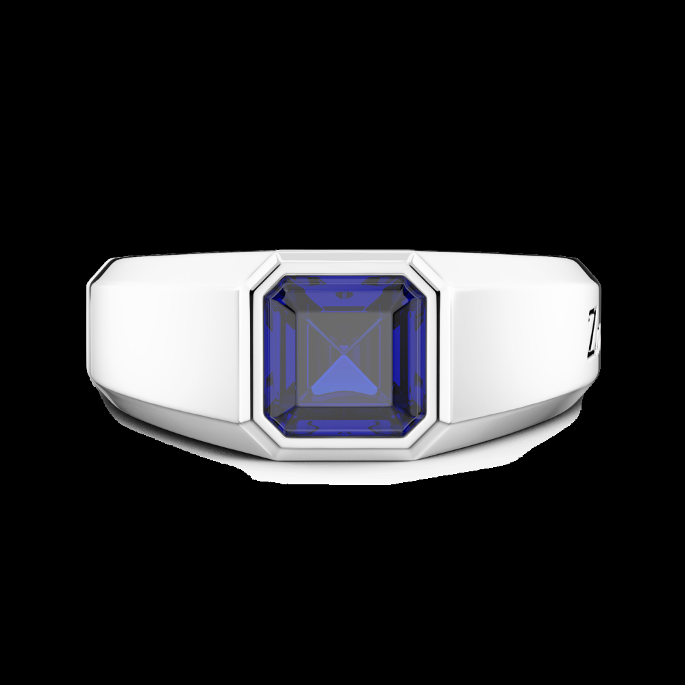 Zancan Anello Zancan in oro 18kt con zaffiro blu Grandi sconti