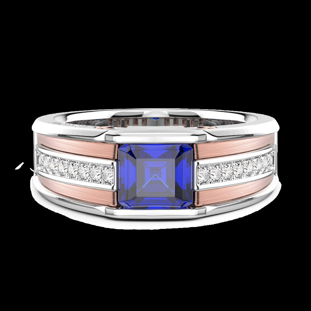 Zancan Anello Zancan in oro 18kt con zaffiro blu Bestseller